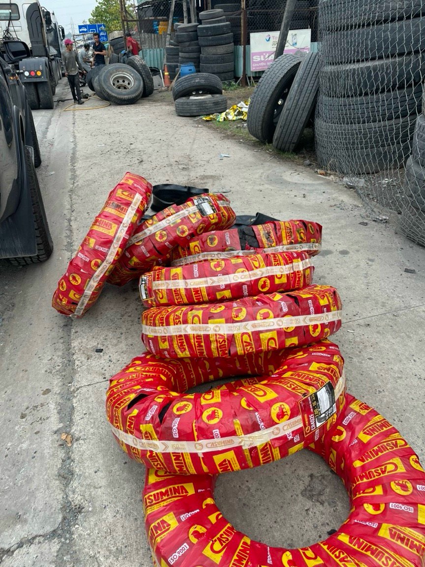 LỐP XE ĐANG CHẠY BỊ CHÁY VÀ CÁCH SỬ LÝ RA SAO